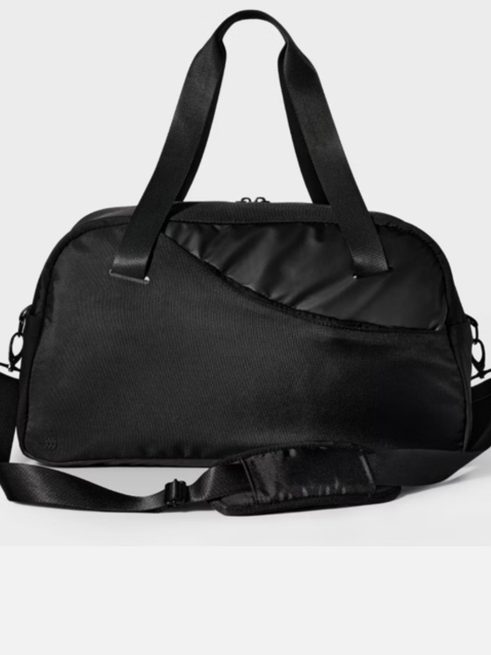 All In Motion Black 20-in Sporty Duffel Bag Nwt